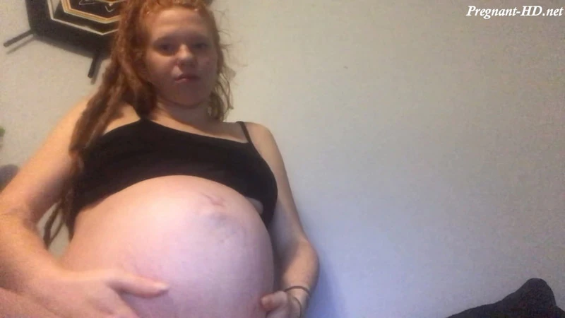 RedDreadKitten in Video Redhead Pregnant Belly Rub [Boobs, Piercing] (2023/Mp4/1000 MB)